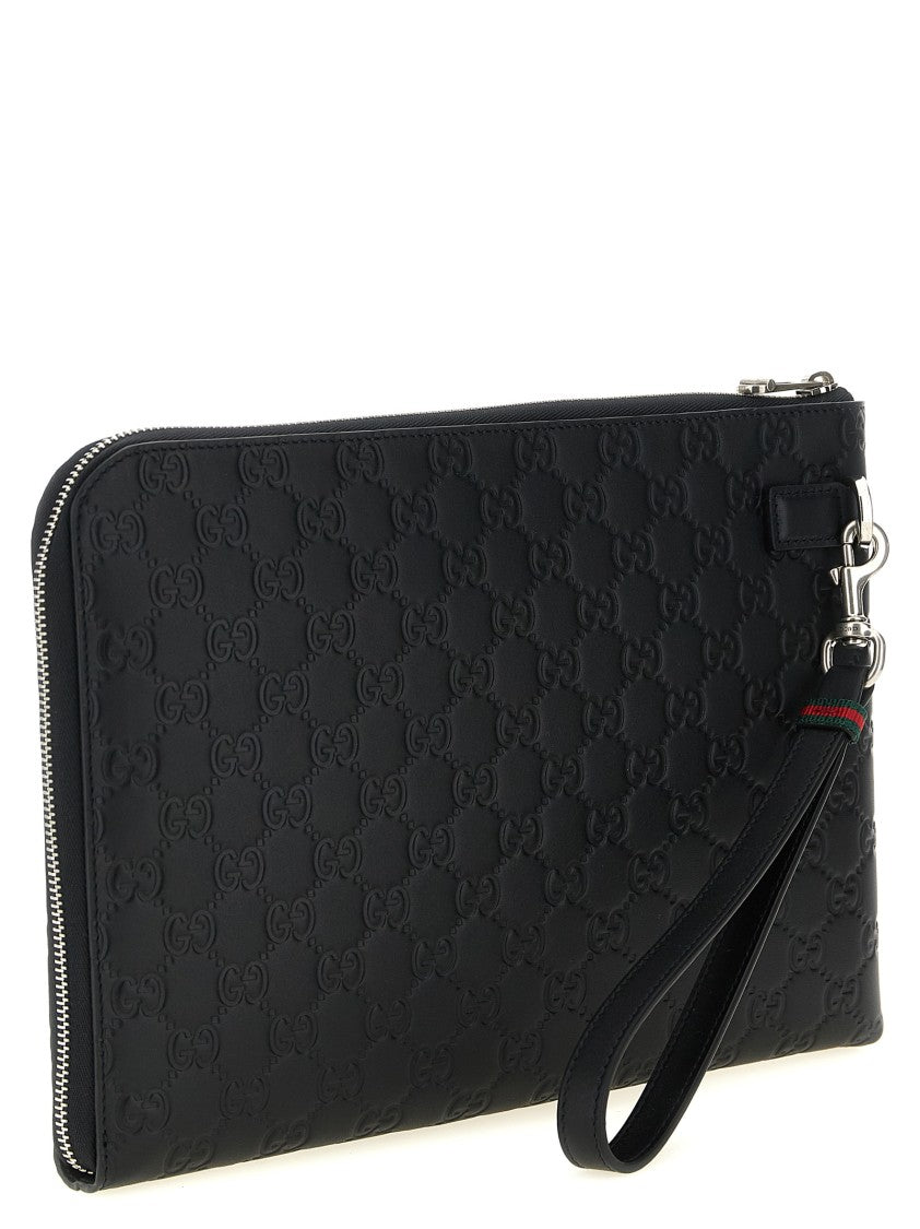 Gucci Gg Emblem Pouch