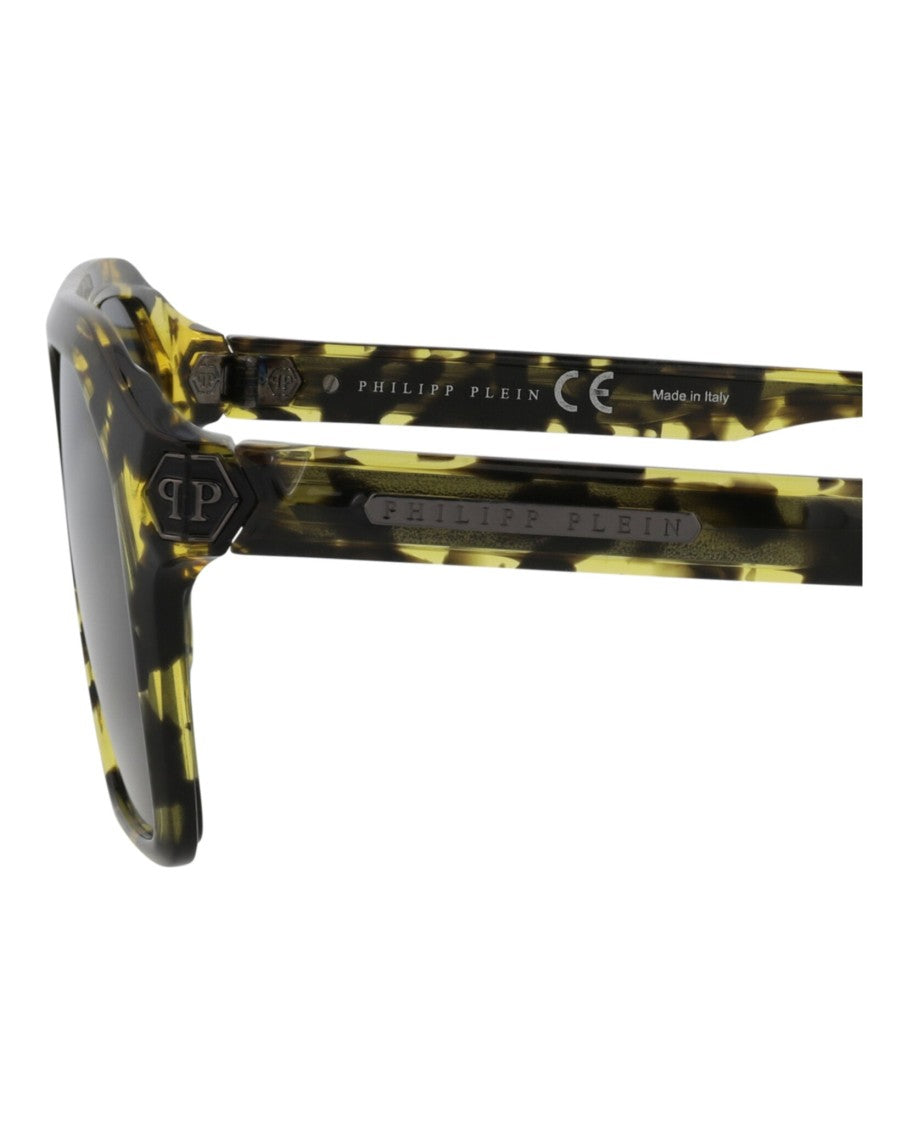 Philipp Plein Aviator-Frame Acetate Sunglasses