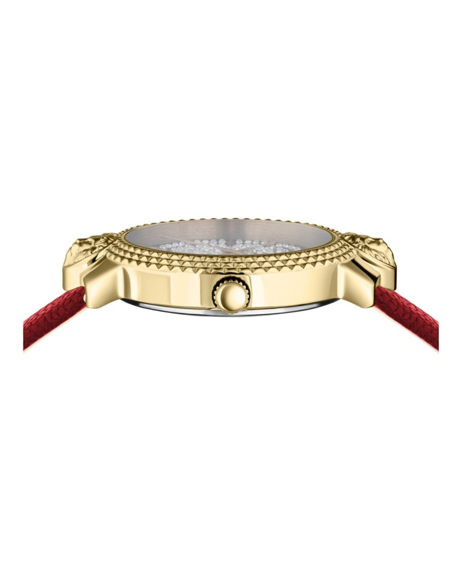 Versus Versace Mouffetard Crystal Strap Watch