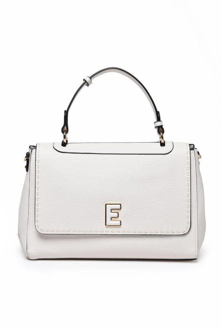 Ermanno Firenze Bea Flap Bag - White