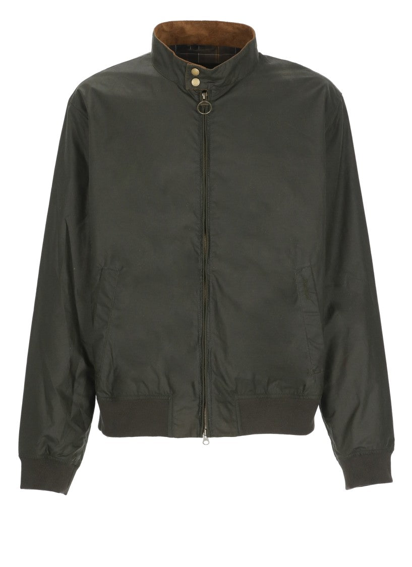 Barbour Green Lightweight Royston Cotton Jacket
