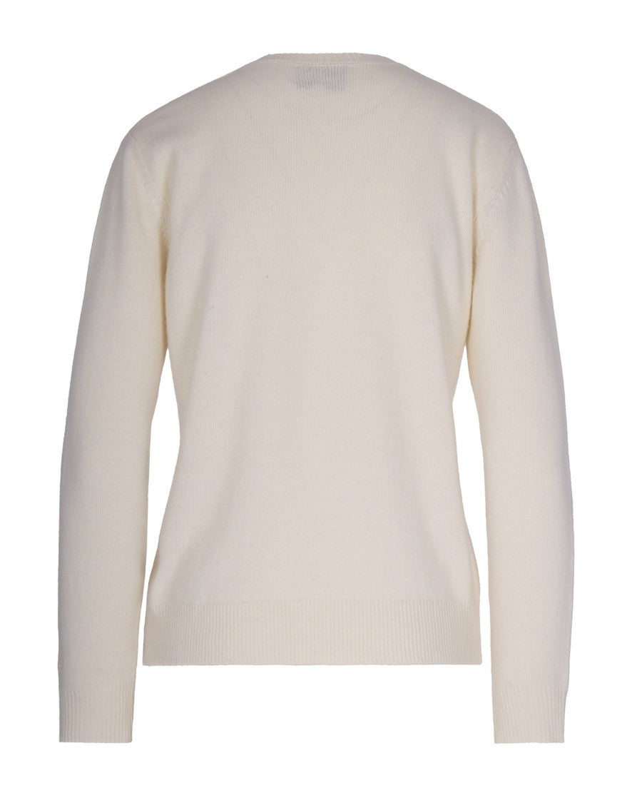 Mc2 Saint Barth Raglan Sleeve Cashmere Blend Sweater