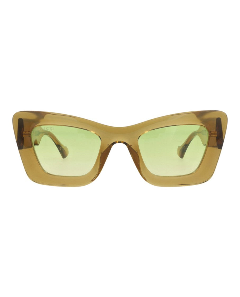 Gucci Cat Eye-Frame Injection Sunglasses