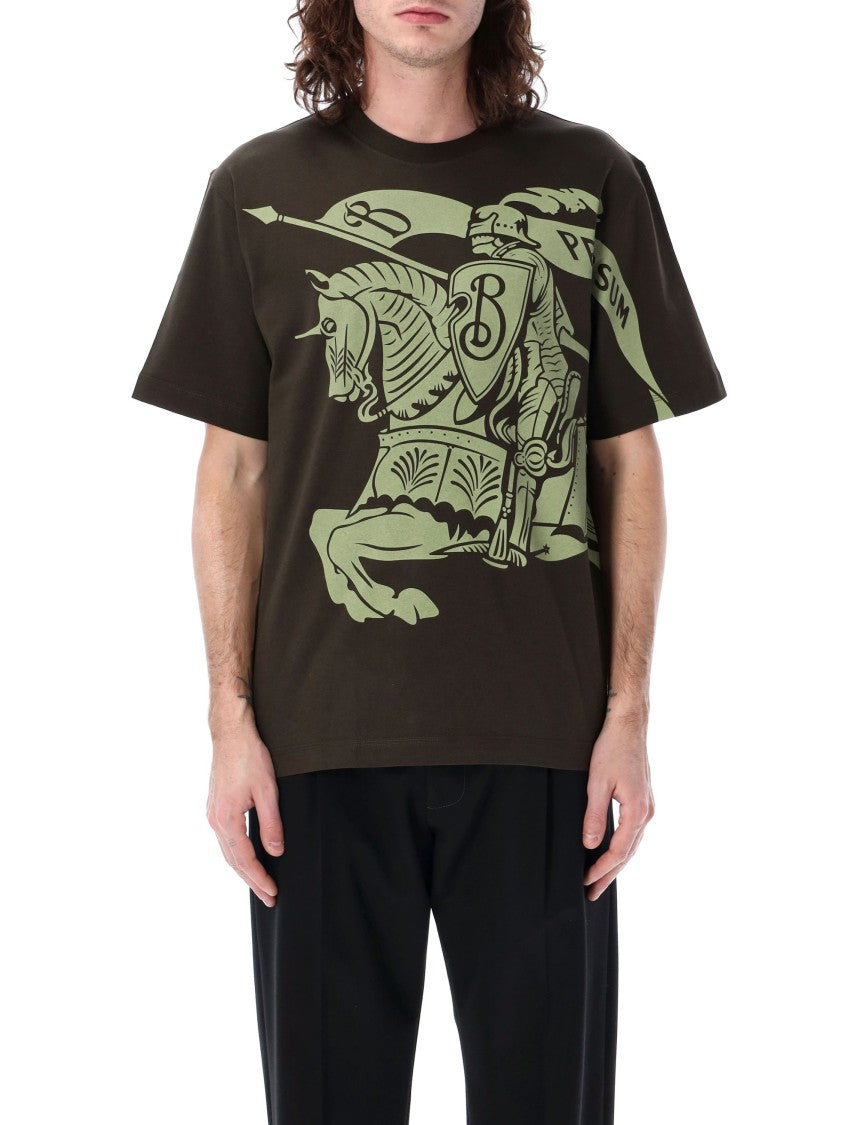 Burberry Knight Graphic Print Short-Sleeved T-Shirt