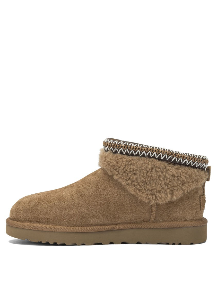 Ugg "Classic Ultra Mini Maxi Curly" Ankle Boots
