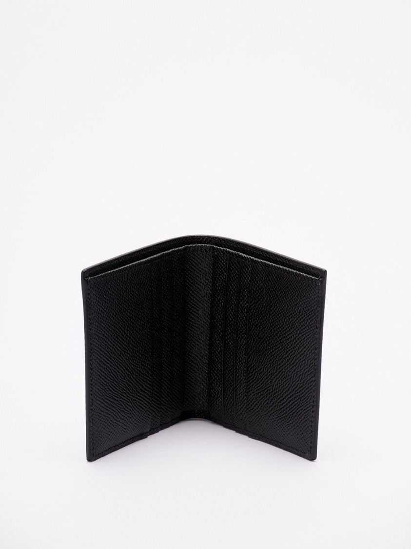 Dolce & Gabbana Textured Calf Leather Card Holder