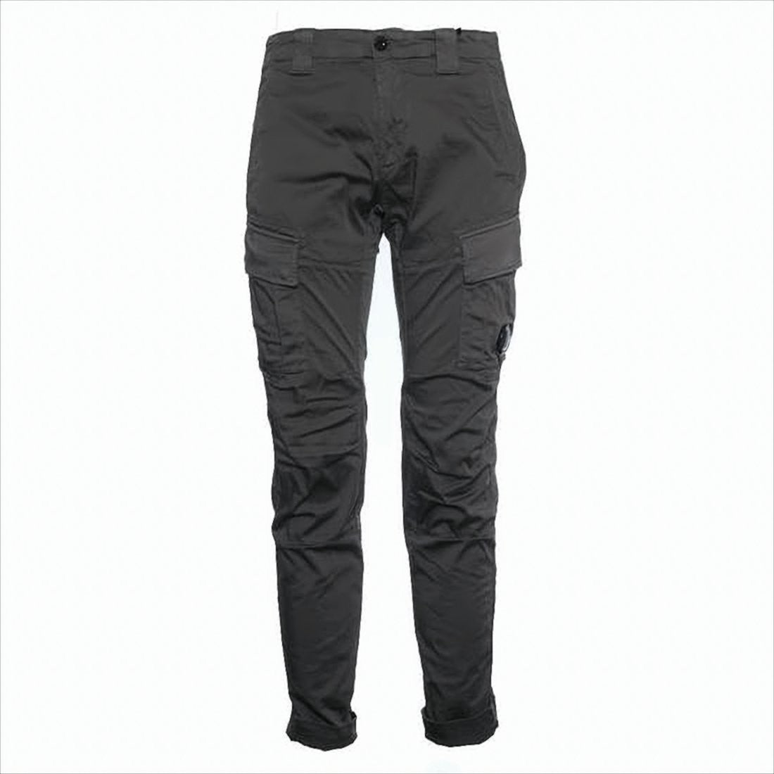 C.P. Company Cargo-Style Straight Pants With Subtle Logo