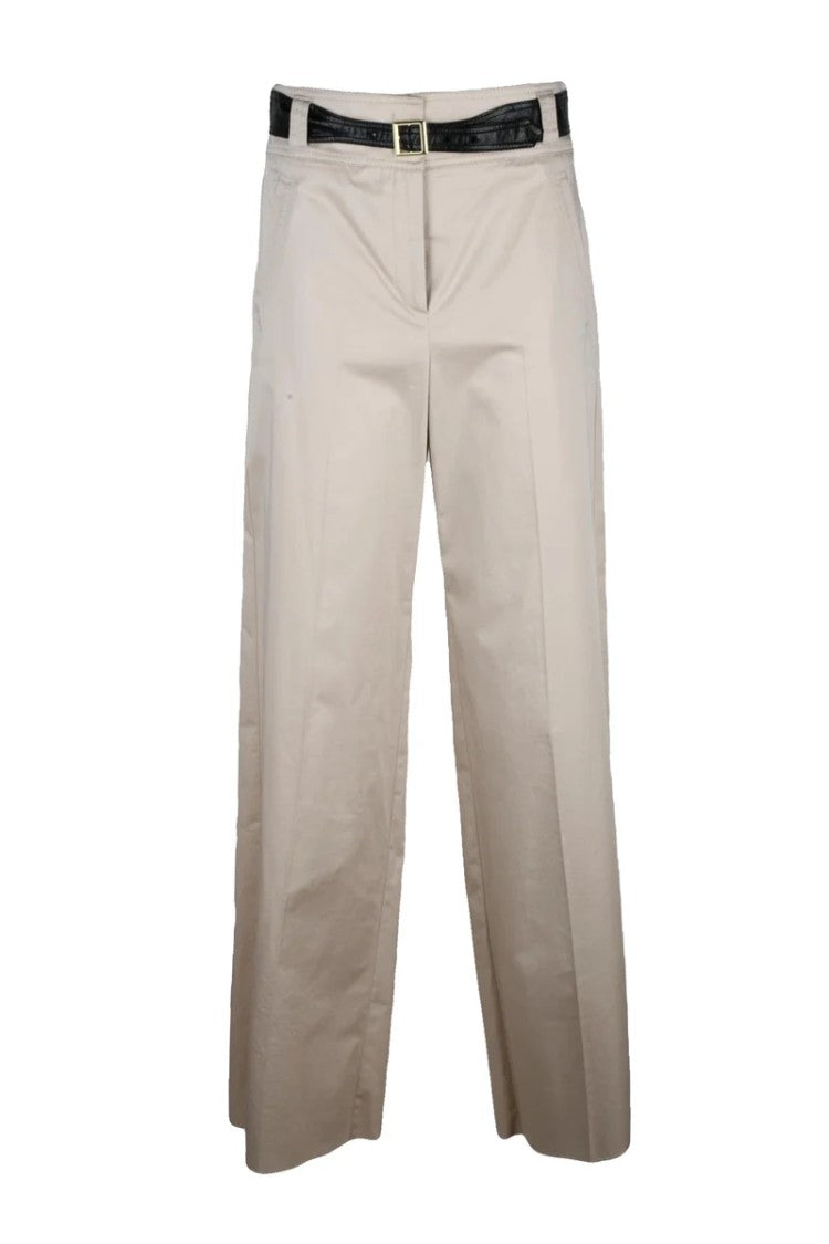 Marella Marella Soraia Wide-Leg Pants - Beige