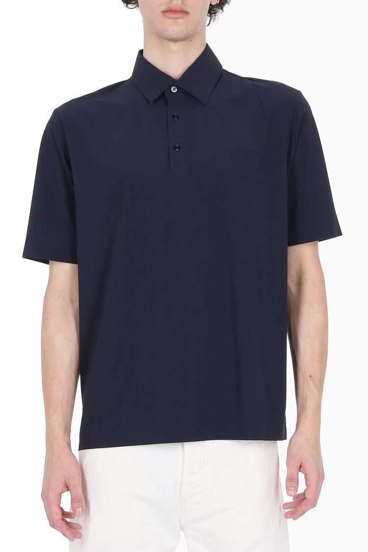 Herno Ultralight Technical Fabric Performance Polo Shirt