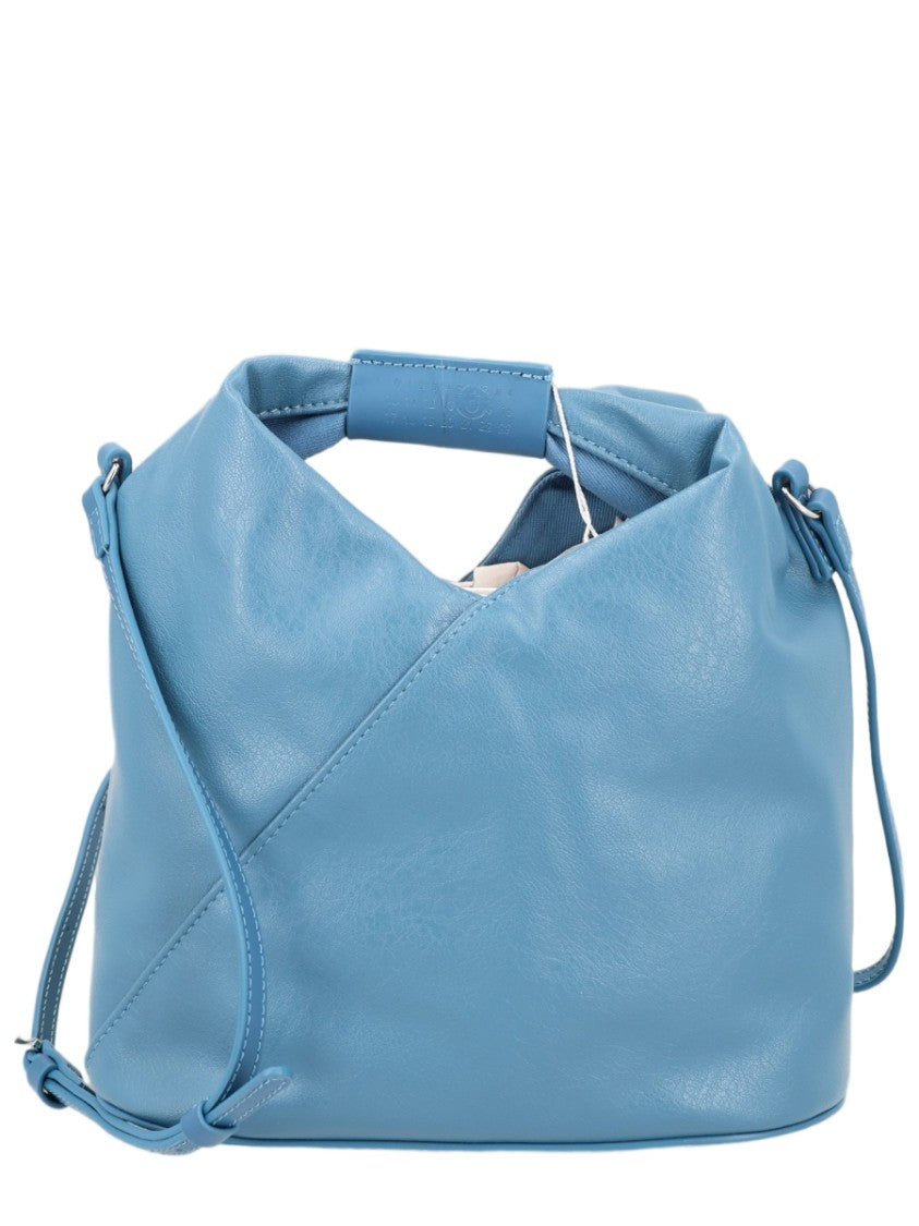Mm6 By Maison Margiela Grey Soft Padded-Handle Polyurethane Crossbody Bag