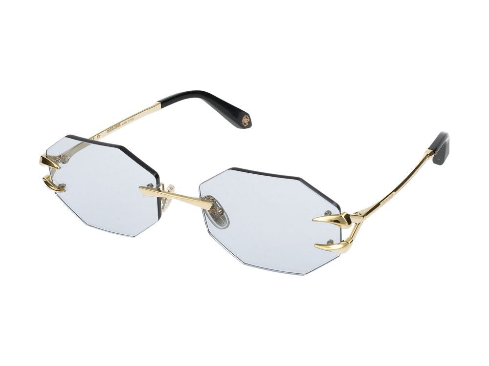Roberto Cavalli Sunglasses Src005 400F Shiny Yellow Gold 59/19/140