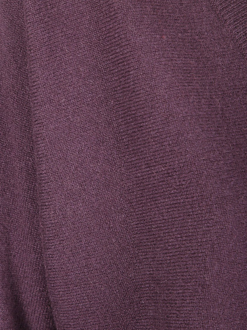 Lisa Yang Lightweight Cashmere Sweater With Contrast Trim And Oversized Fit