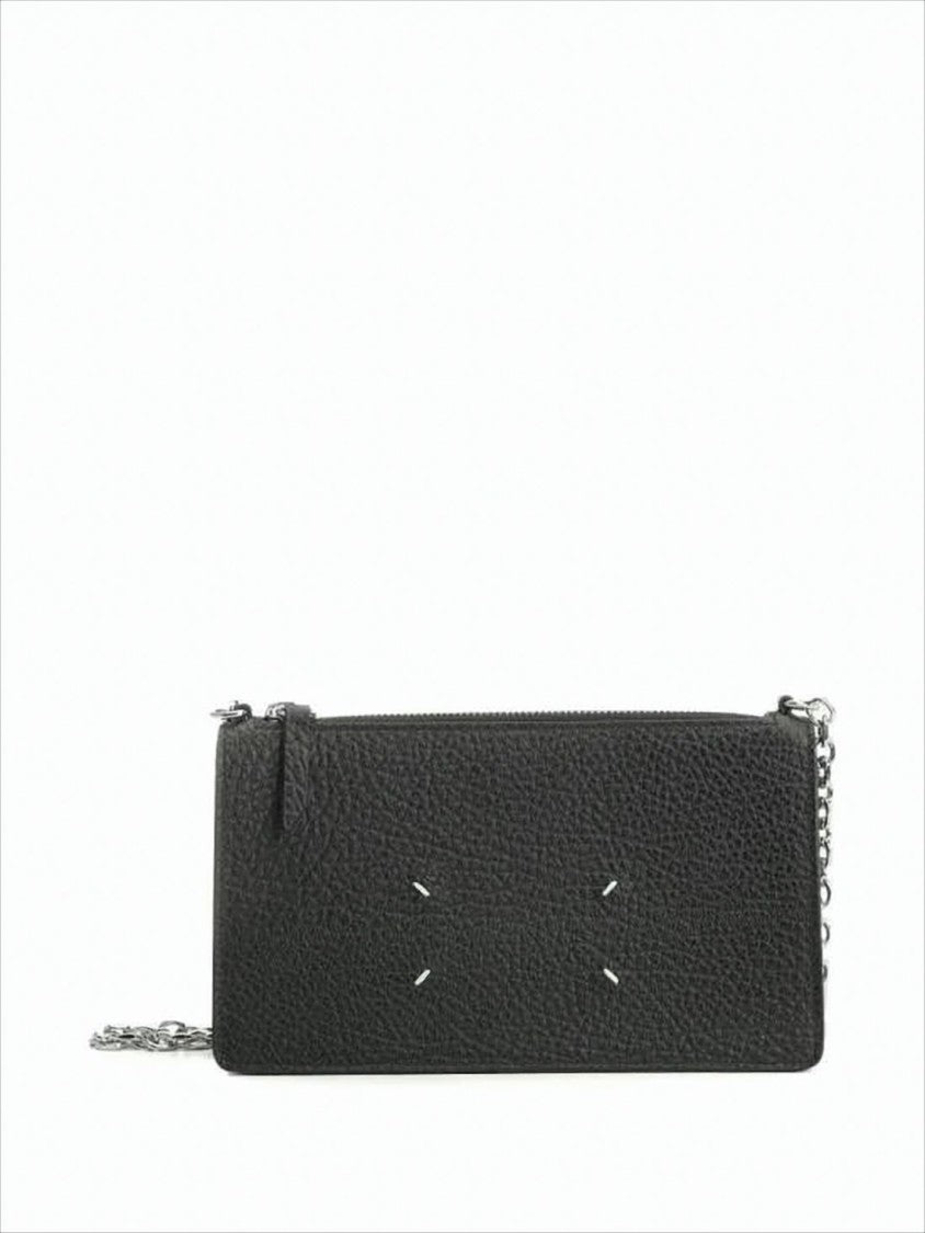 Maison Margiela Textured Calf Leather Crossbody Bag