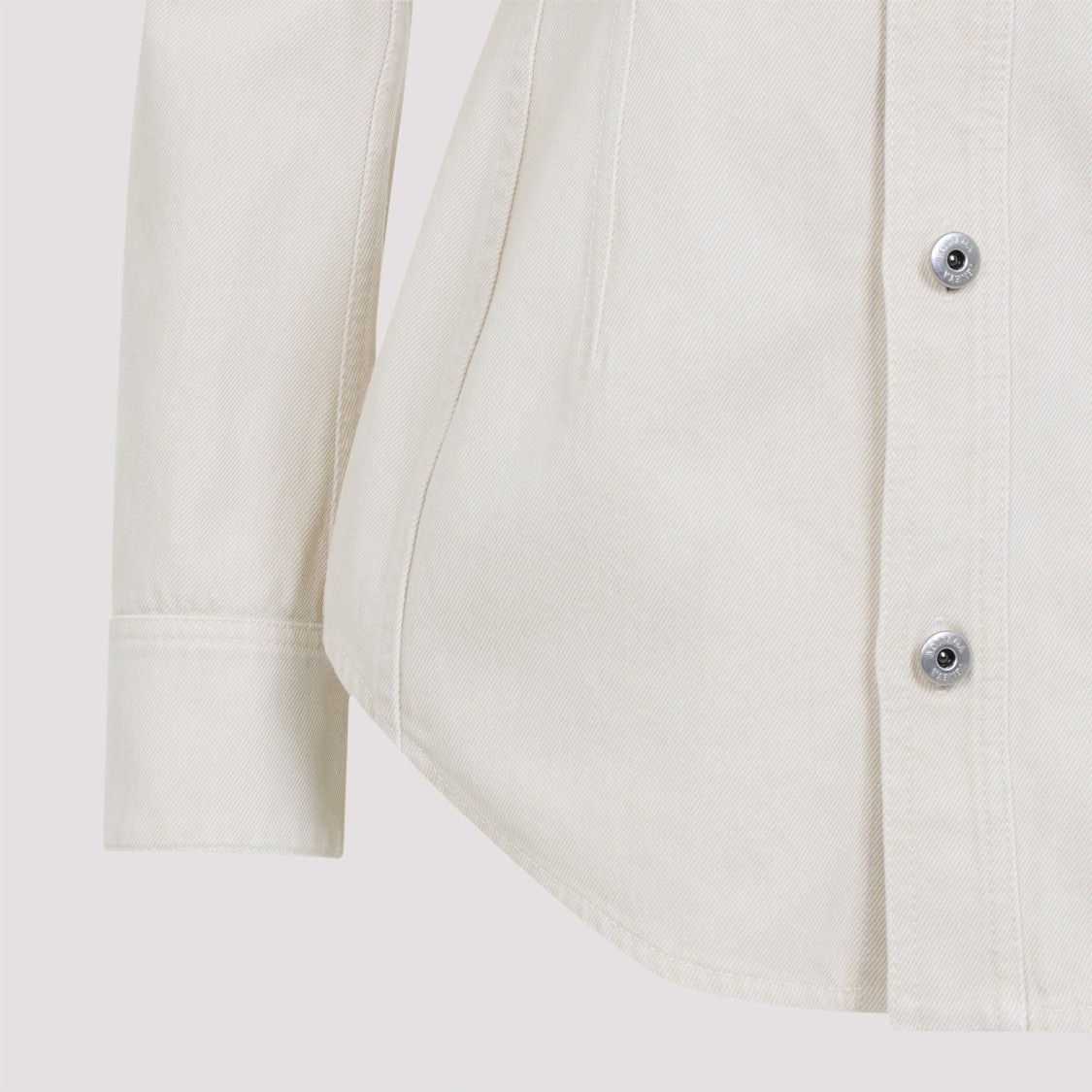 Bottega Veneta Ivory Cotton Jacket