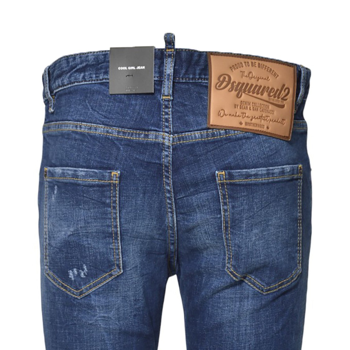 Dsquared2 Cool Girl Jeans In Blue Denim