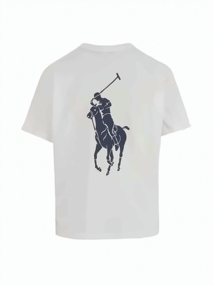 Polo Ralph Lauren Short-Sleeved Crew Neck T-Shirt With Graphic Polo Design
