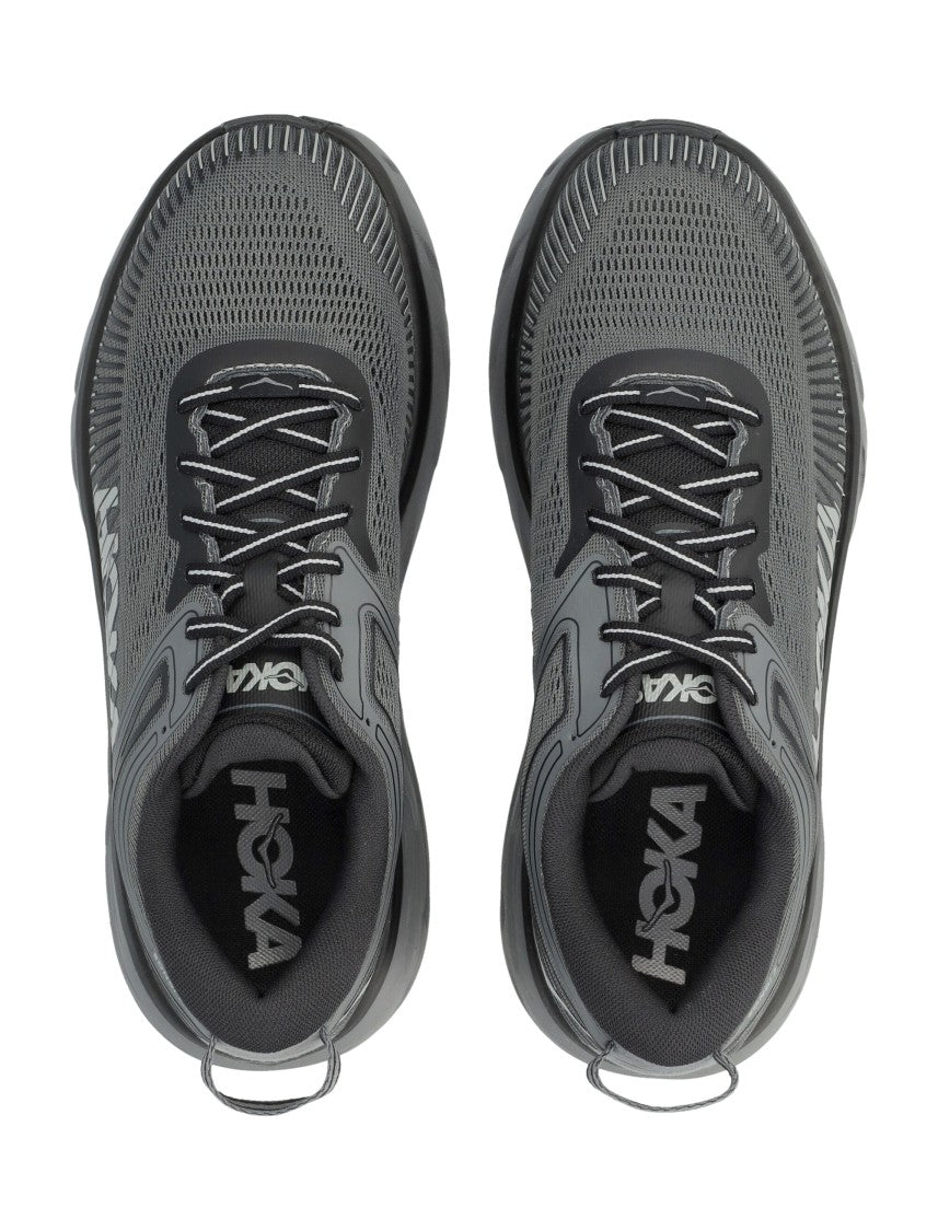 Hoka Bondi 7 Vegan Mesh High-Cushioning Sneakers