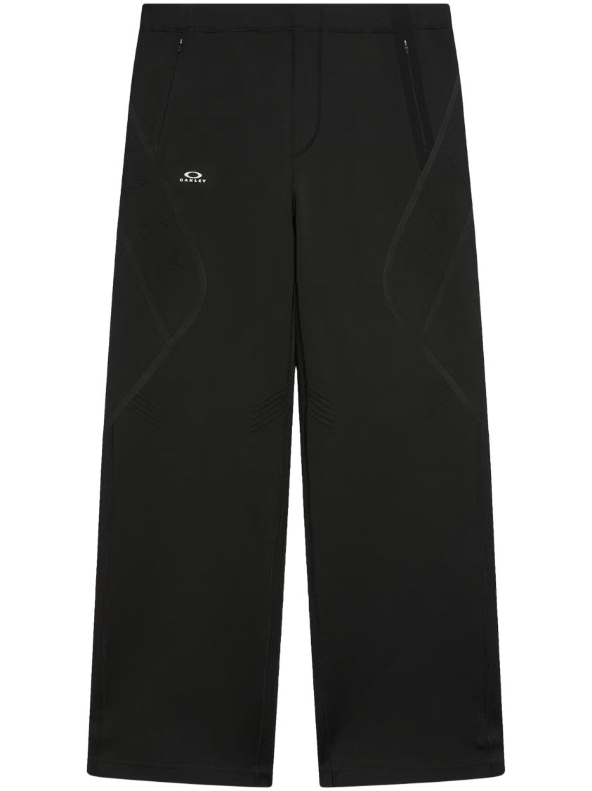 Oakley Latitude Veil Knitted Pant Zippered Wide-Leg Pants