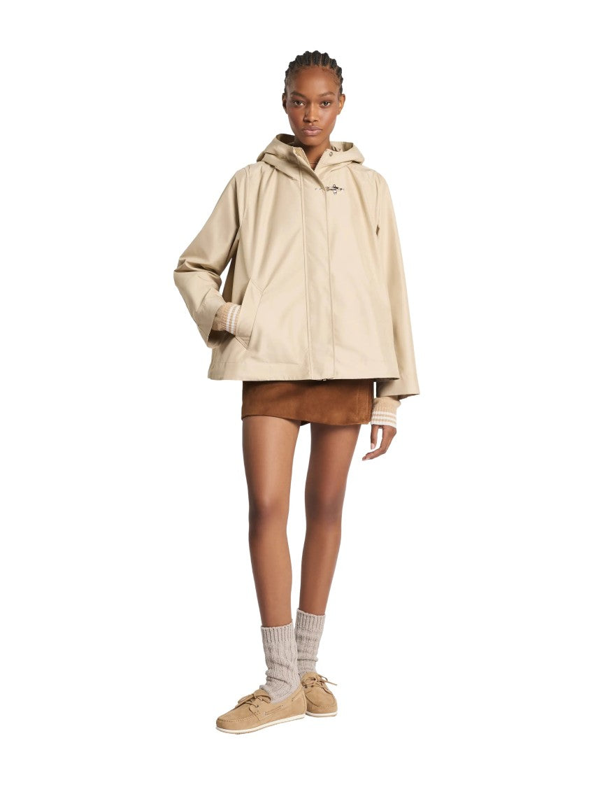 Fay Short Parka With Integrated Hood