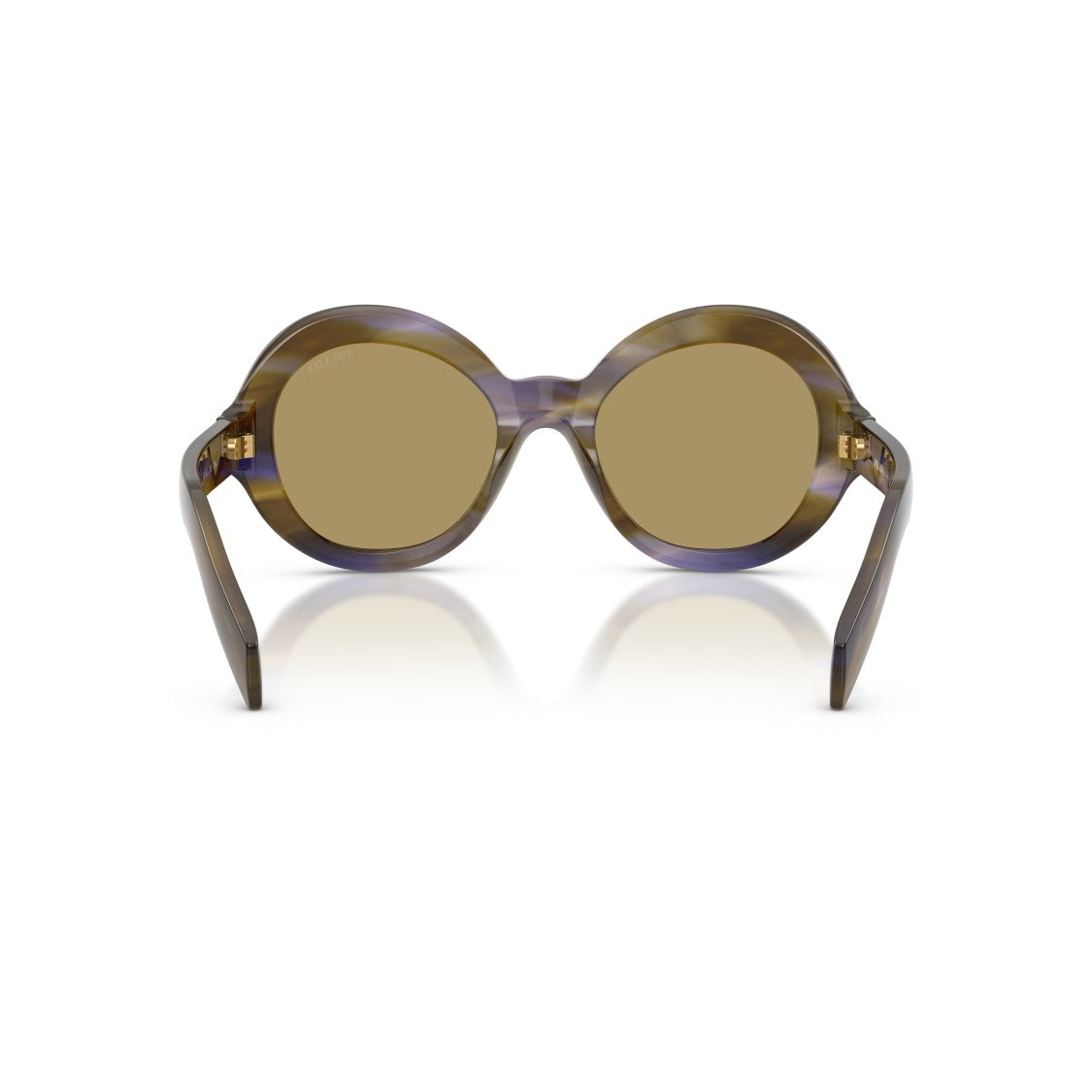 Prada 0Pr D08su Round Acetate Sunglasses