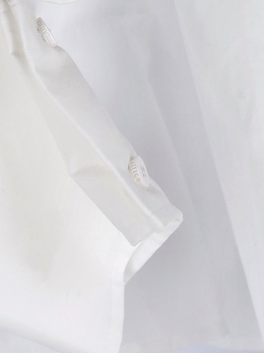 The Attico Asymmetric Shirt – White