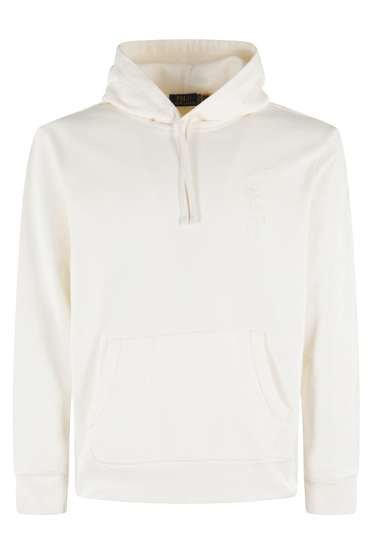 Polo Ralph Lauren Cream Cotton Hoodie