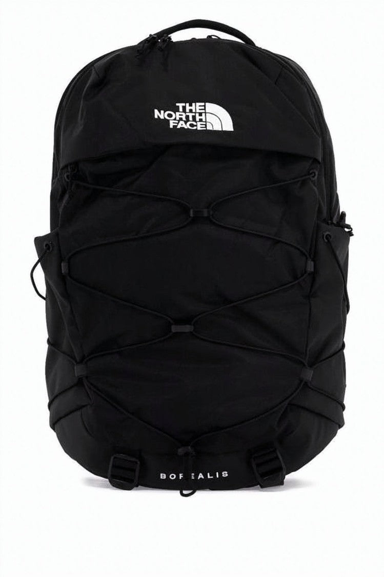 The North Face Spacious Black Nylon Backpack With Adjustable Straps