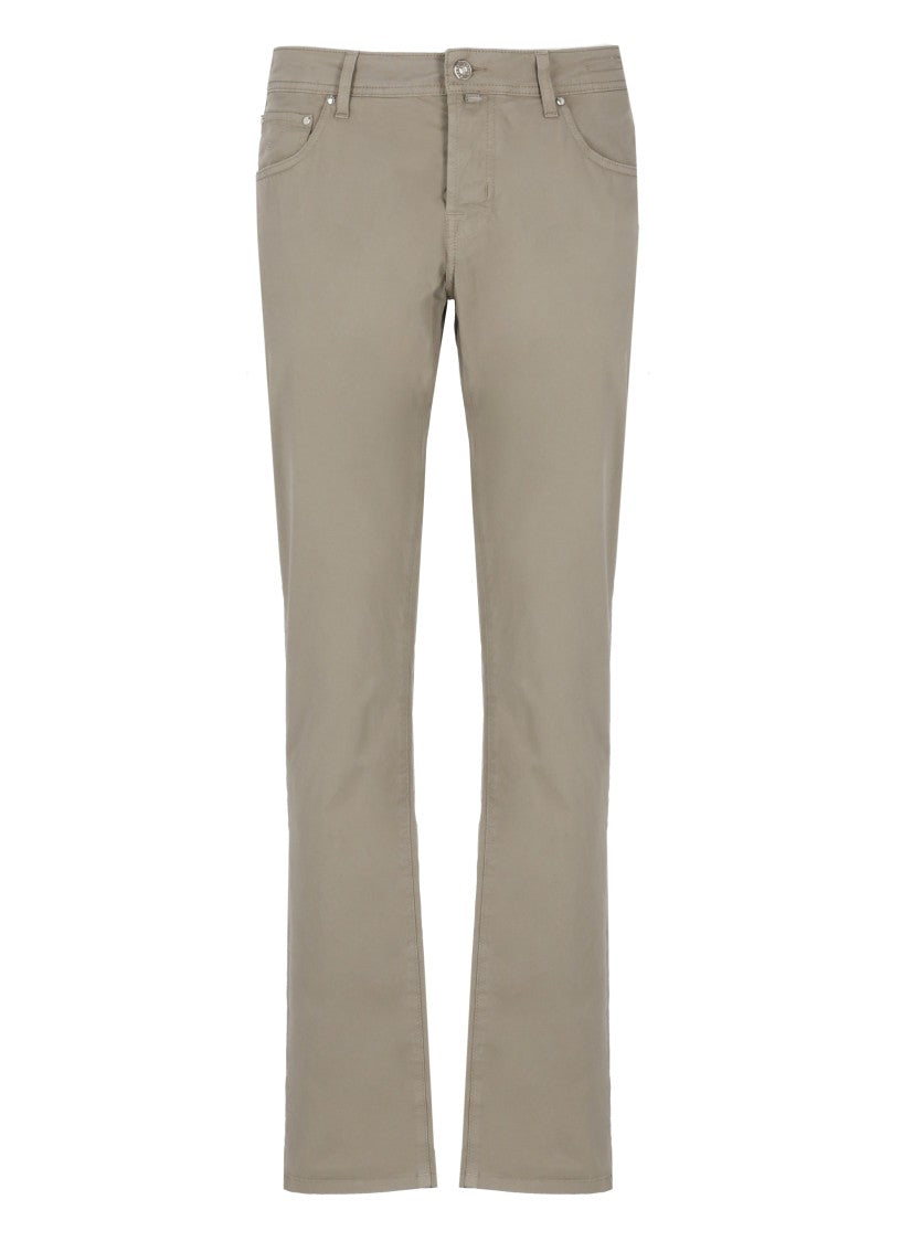 Jacob Cohen Grey Cotton Nick Pants