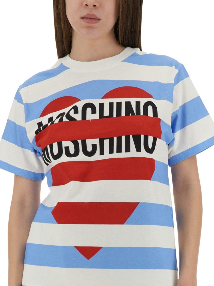 Moschino Regular Fit Cotton T-Shirt