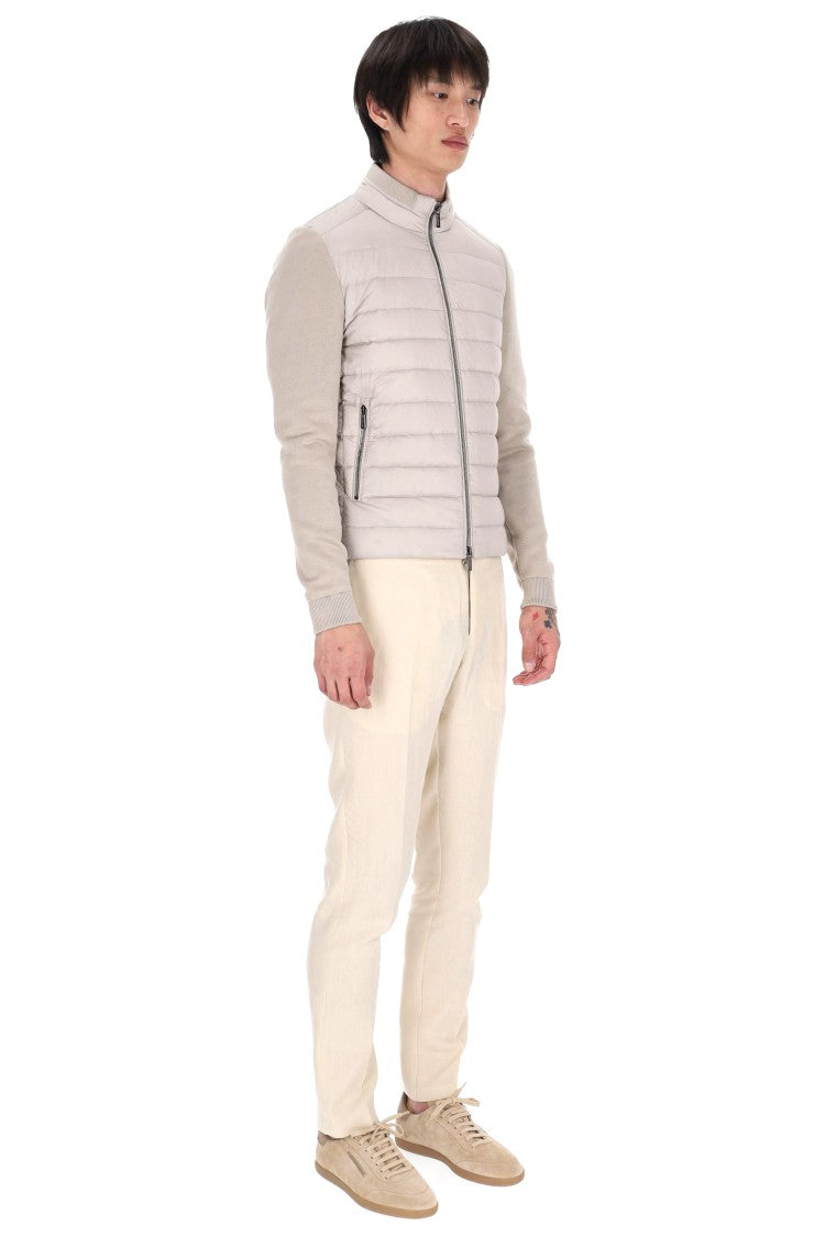 Moorer Cattaneo-S3r Knit Sleeves Down Jacket