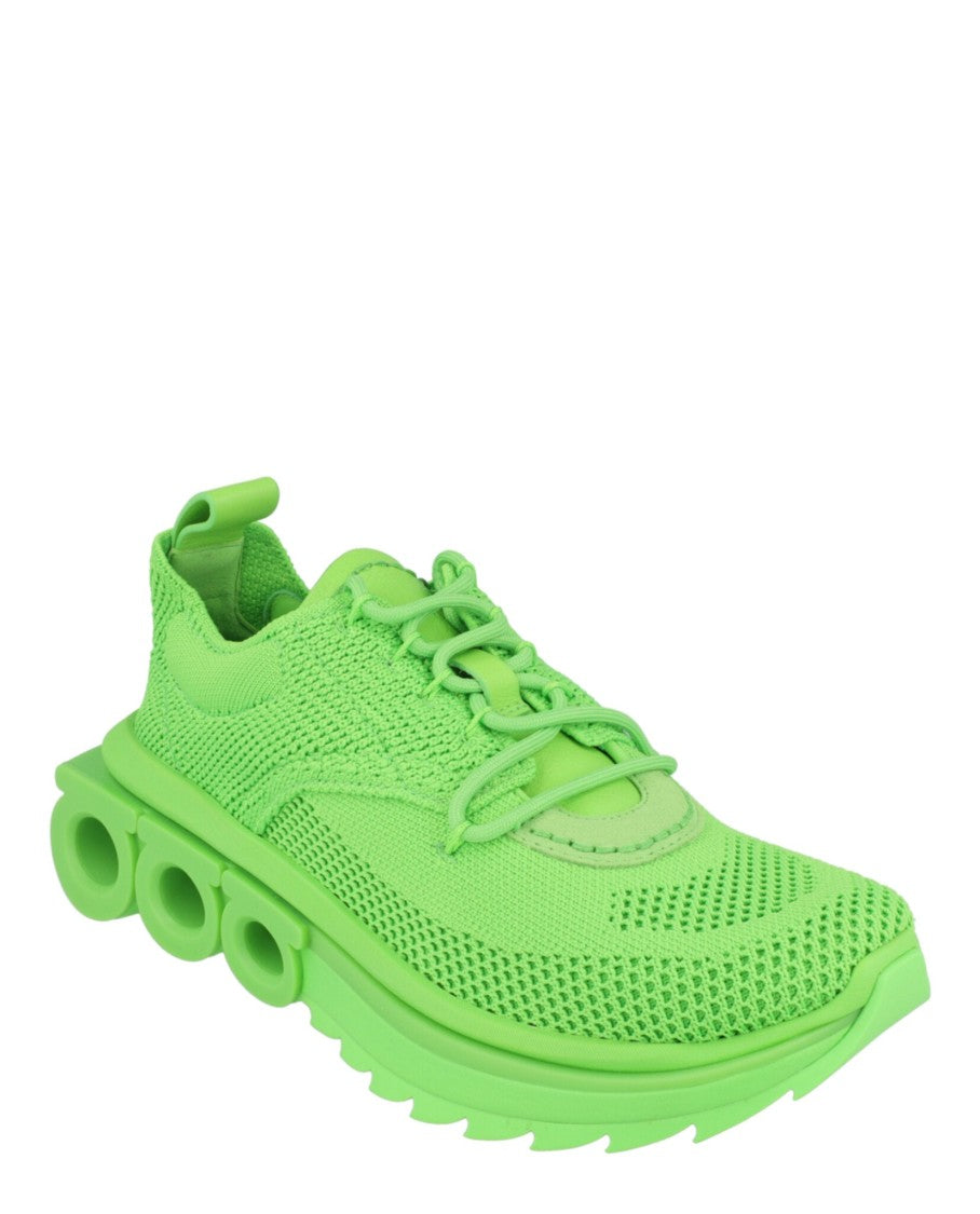 Ferragamo Nima Knit Sneakers