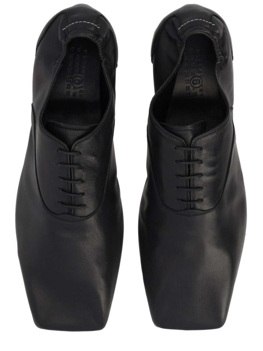 Mm6 By Maison Margiela Travel Derby Pointed Toe Shoes