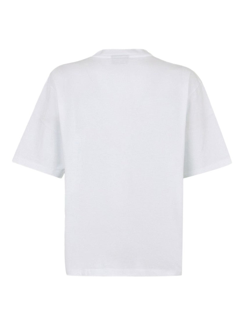 Dsquared2 White Graphic Print Crew Neck T-Shirt