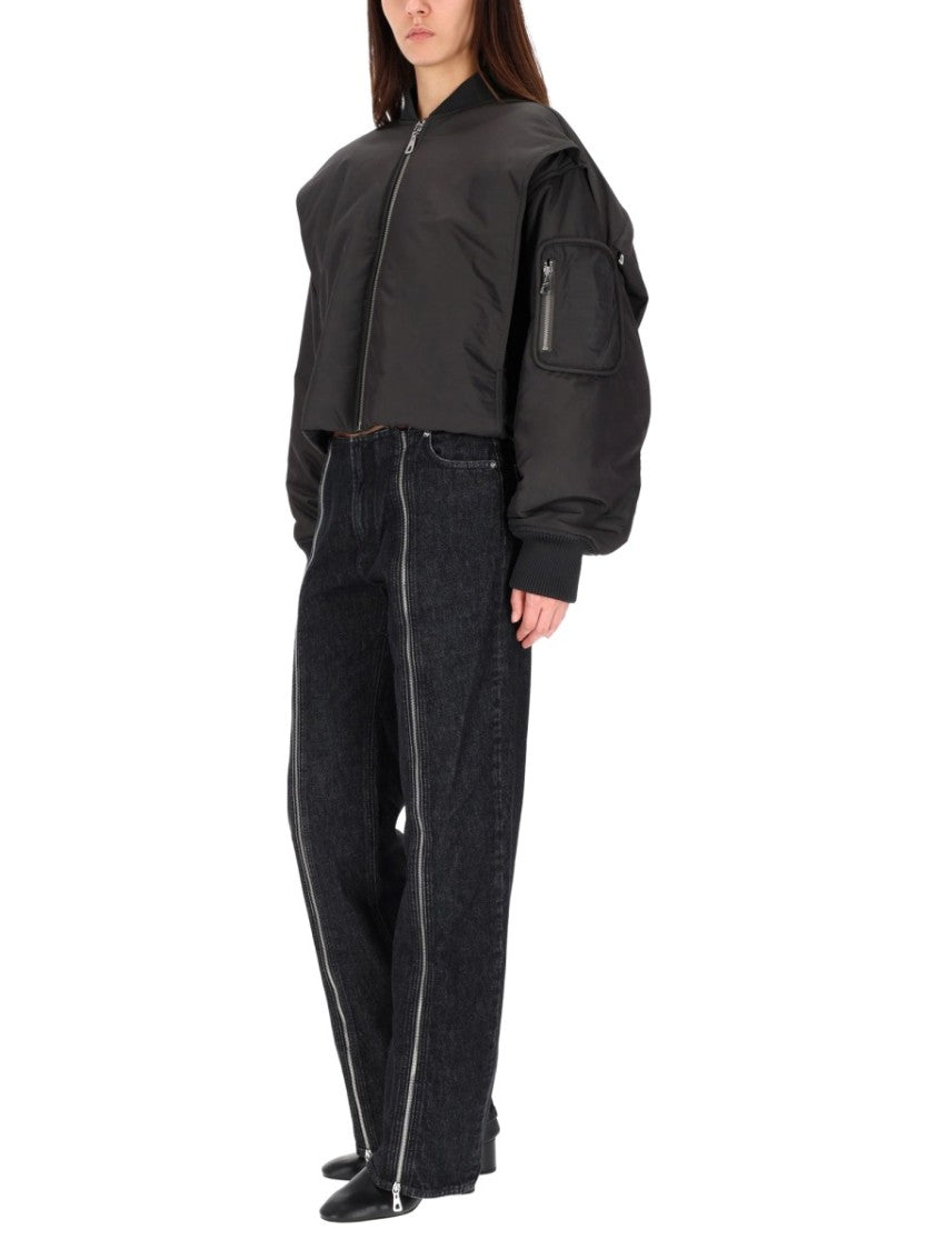 Jean Paul Gaultier Cropped Grey Sports Jacket
