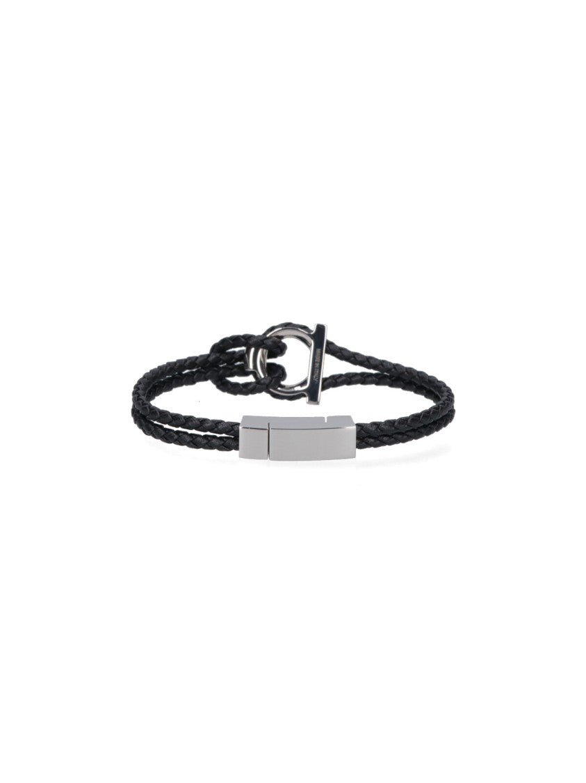 Ferragamo Sleek Minimalist Bijoux Black Accessory