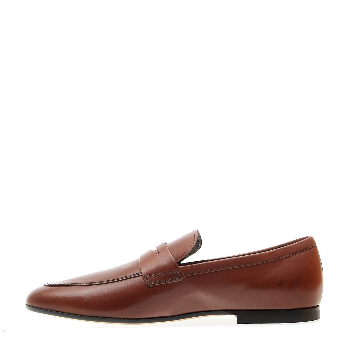 Tod's Brown Leather Moccasin