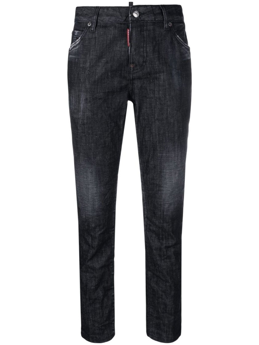 Dsquared2 Tapered Black Jeans