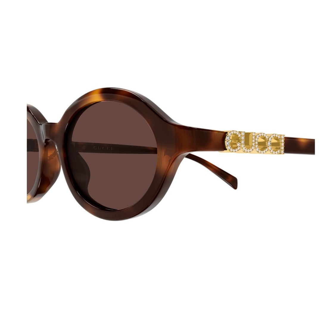 Gucci Havana Name Of Brand Gg2153s Recycled Acetate Oval Sunglasses