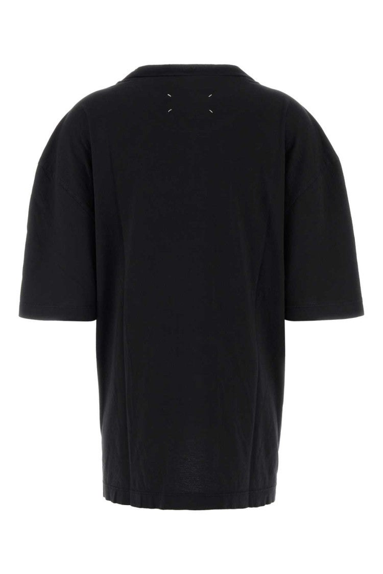 Maison Margiela Black Cotton Oversize T-Shirt