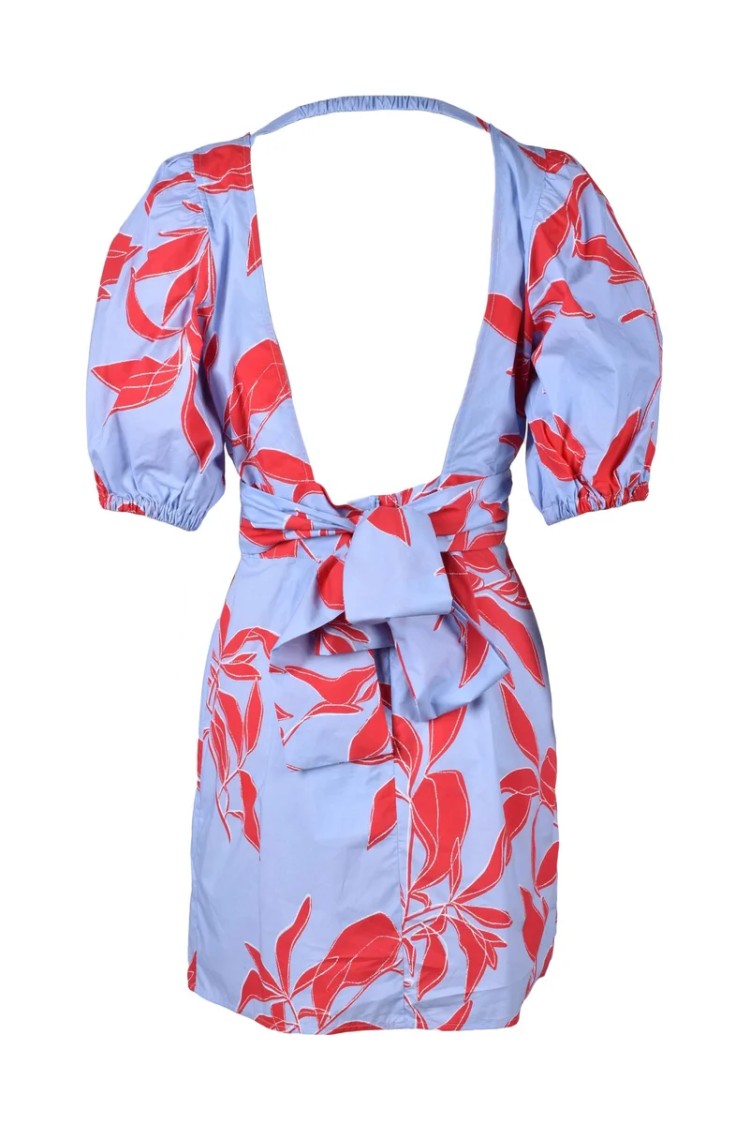 Attic And Barn Light Blue Cotton Dress