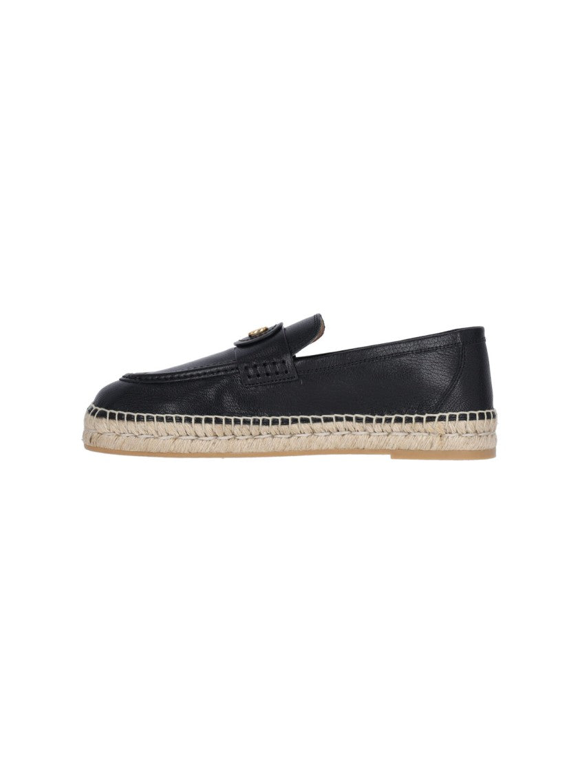 Valentino Garavani "Vlogo Signature" Loafers – Black