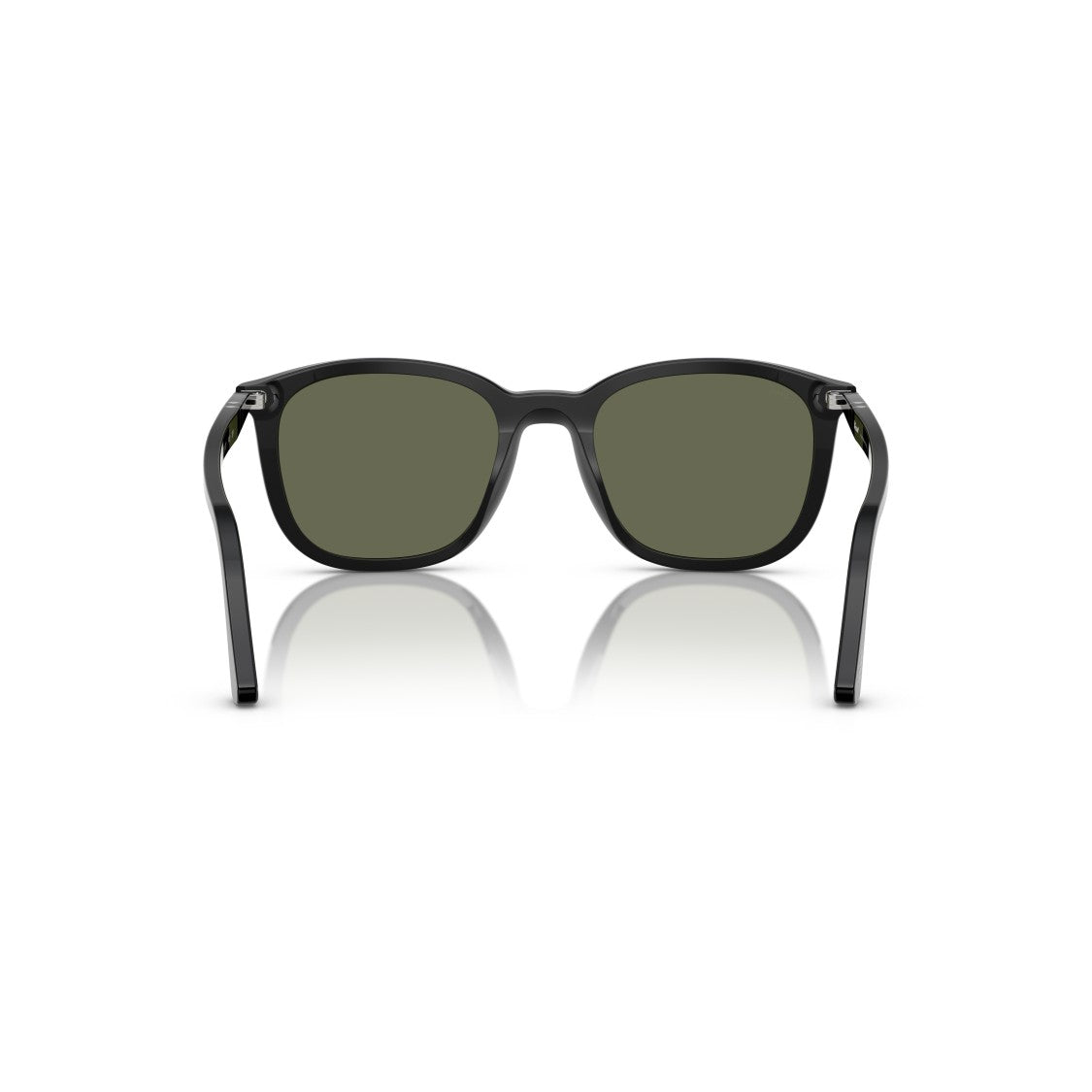Persol 0Po3355s Square Frame Sunglasses With Glossy Black Acetate