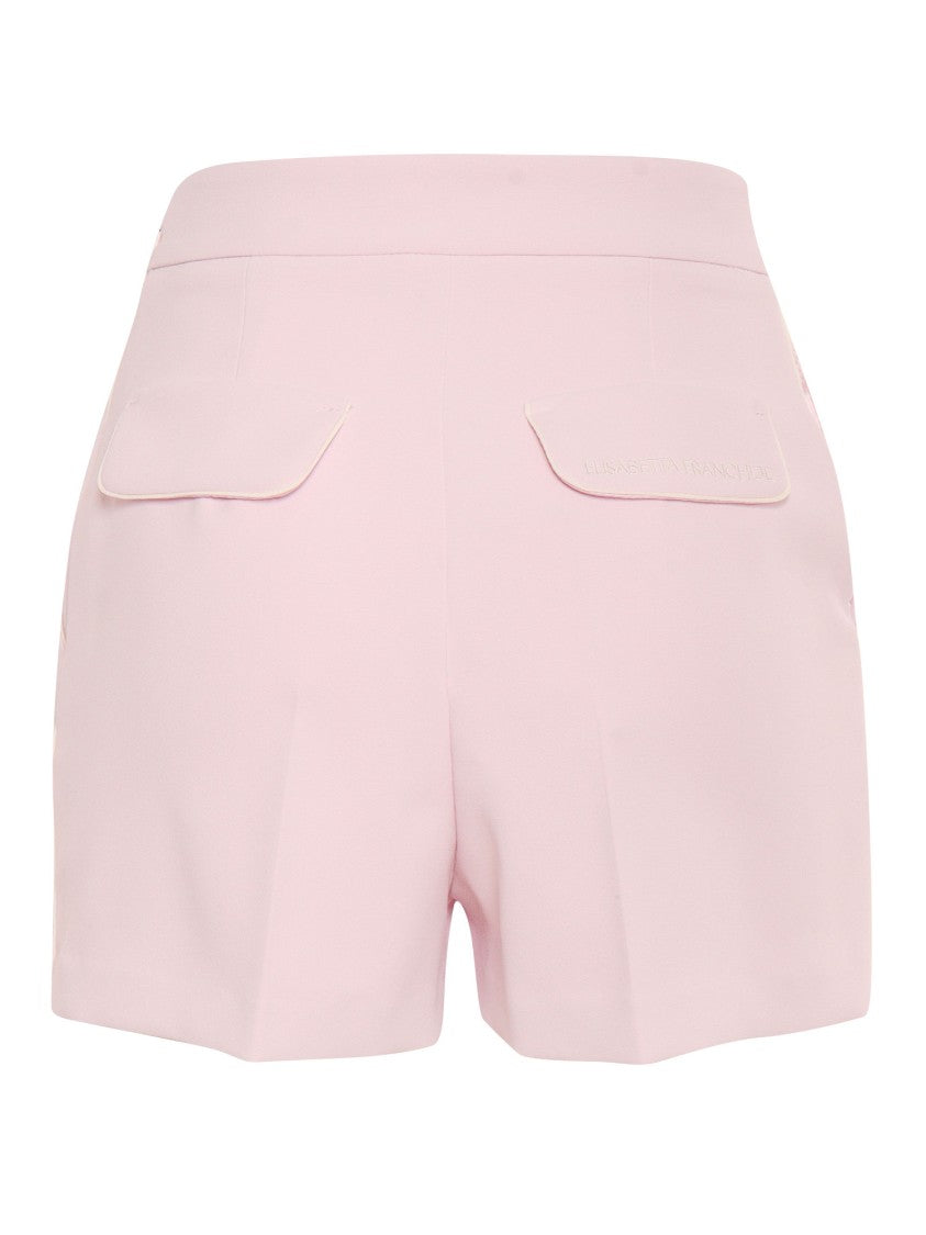 Elisabetta Franchi Tailored Stretch Fabric Shorts