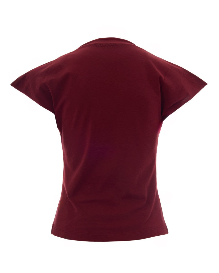Isabel Marant Draped Fitted Top With Deep V-Neckline And Removable Straps