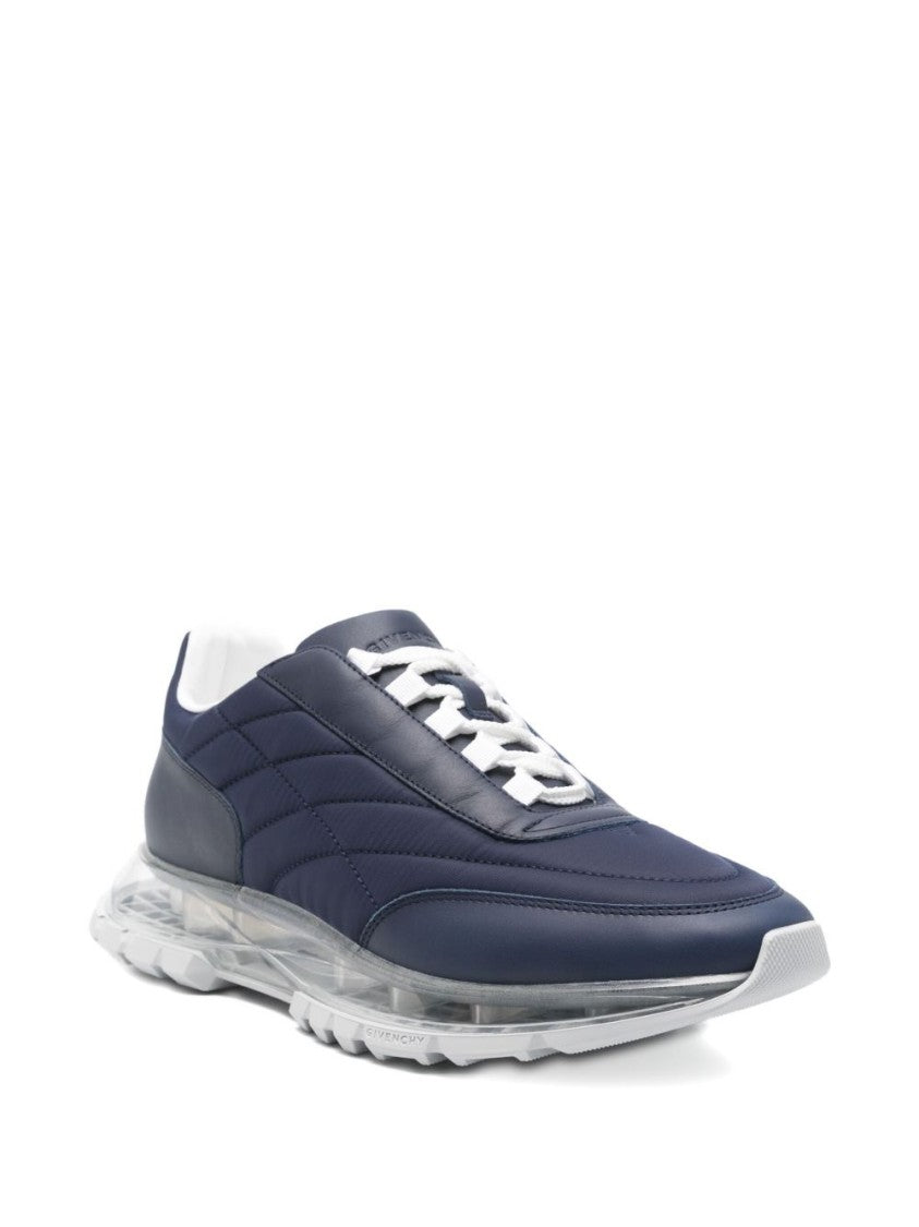 Givenchy Quilted Blue Sneakers