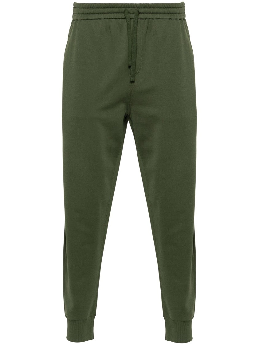 Etro Tapered Green Activewear Trousers With Elastic Waistband
