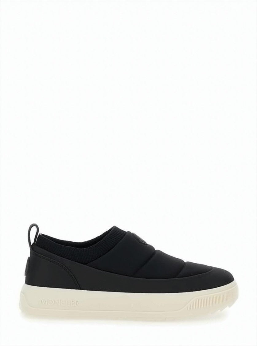 Moncler Slip-On Sneakers With Padded Quilting And Textured Grip