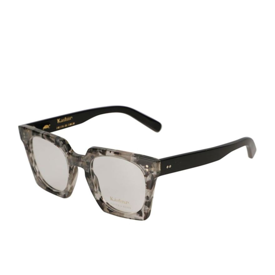 Kador Maya Bold Square Frame Eyeglasses With Marbled Design