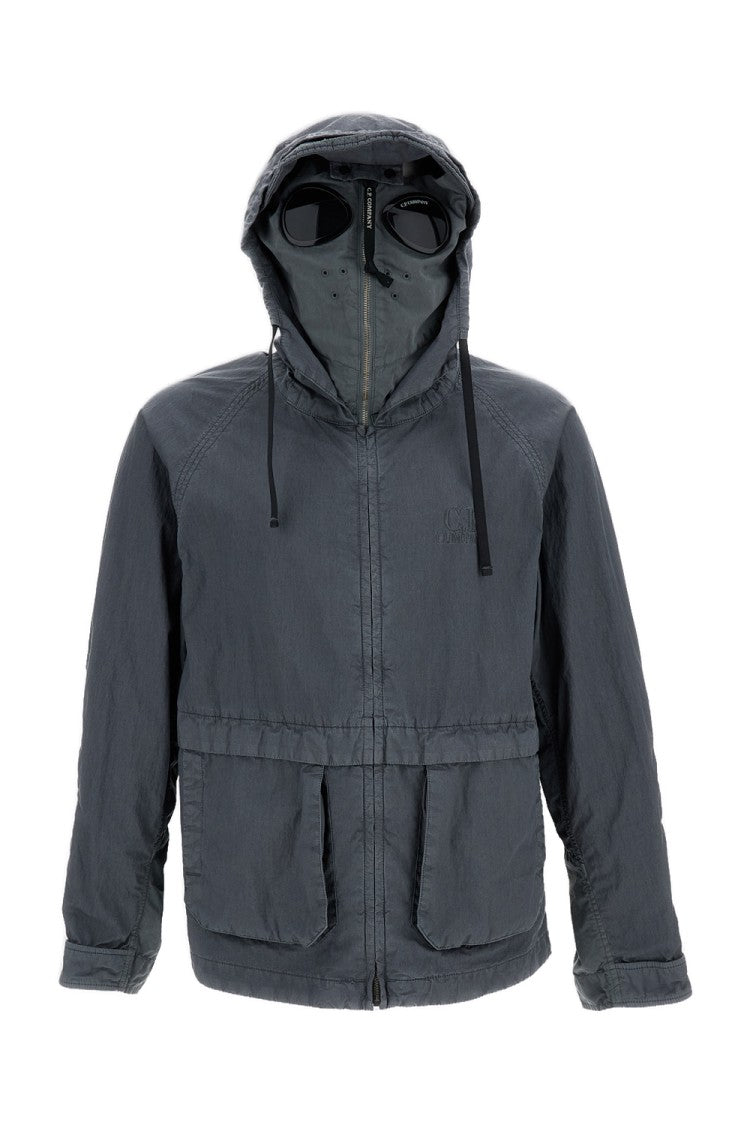 C.P. Company Grey 50 Fili Wax Explorer Jacket