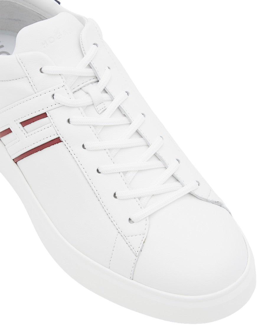 Hogan Low-Top Sneakers With Distinctive Side Logo And Rubber Sole